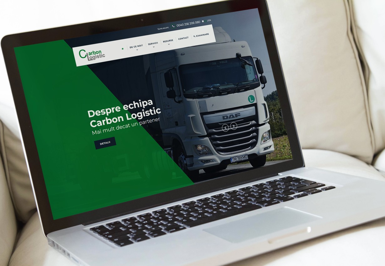 Web applications - Presentation site with user area