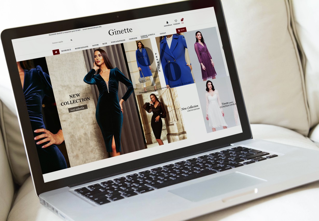 Web applications - Online women's clothing store