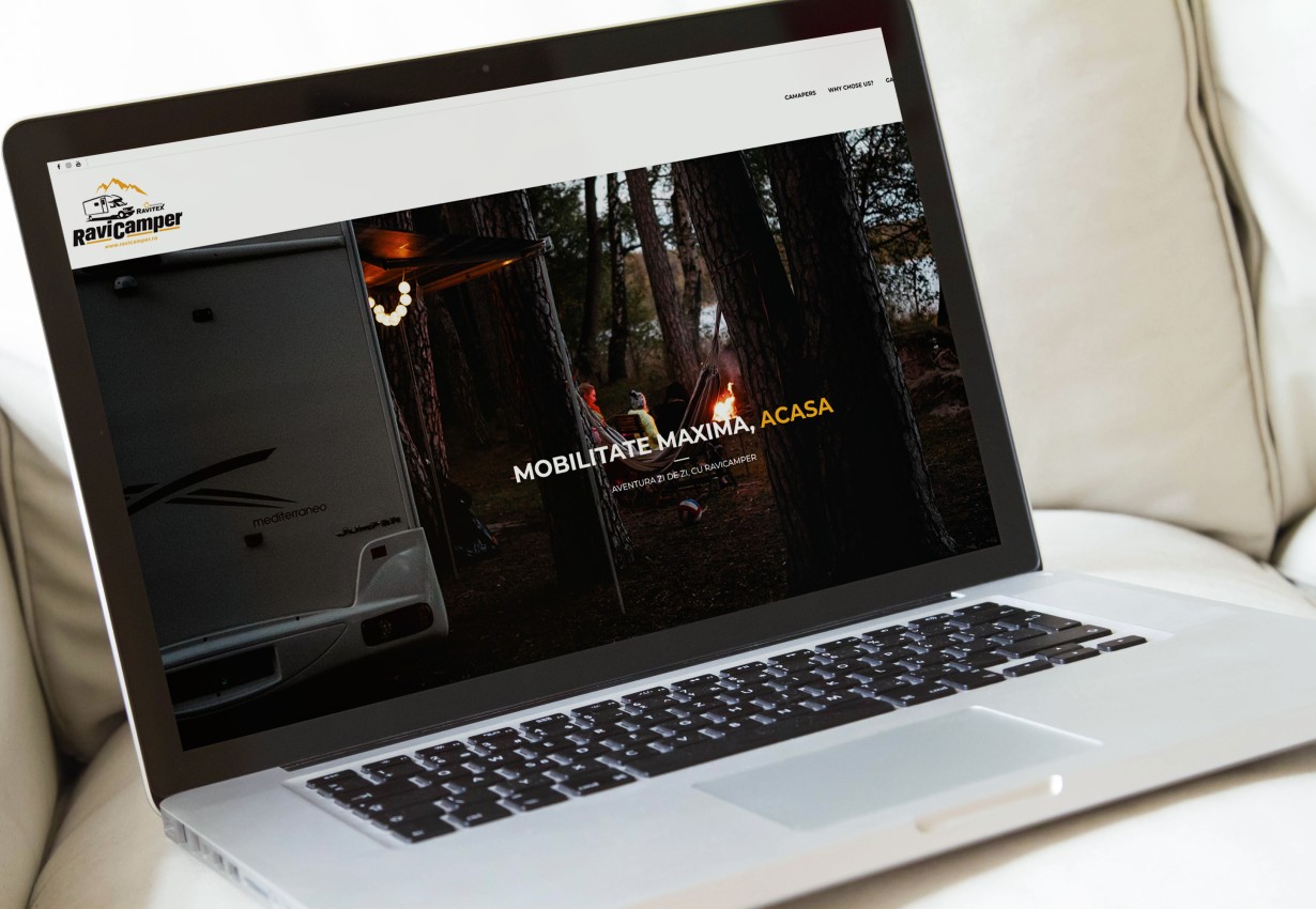 Web applications - Online caravan rental store